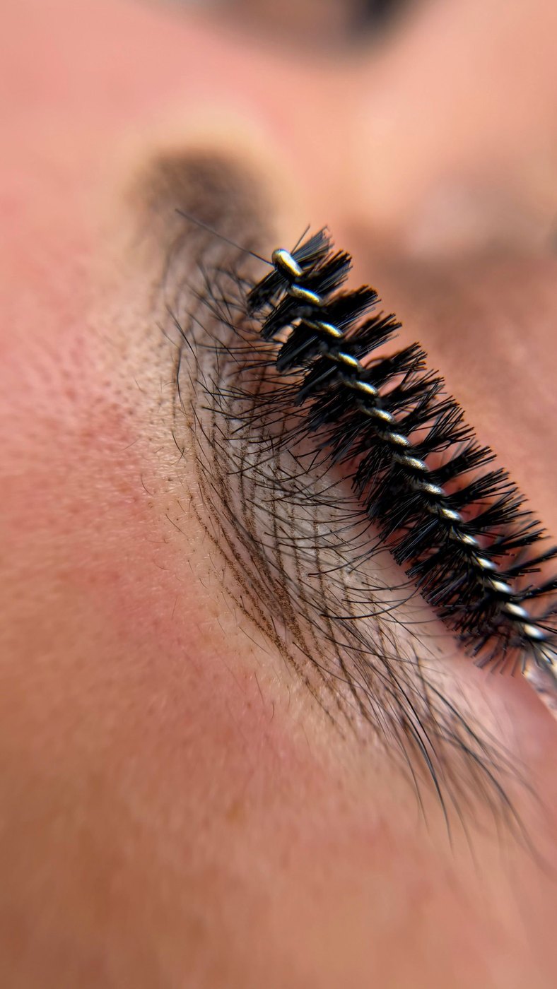 Healed nano brows cosmetic tattoo at Maison Montclair