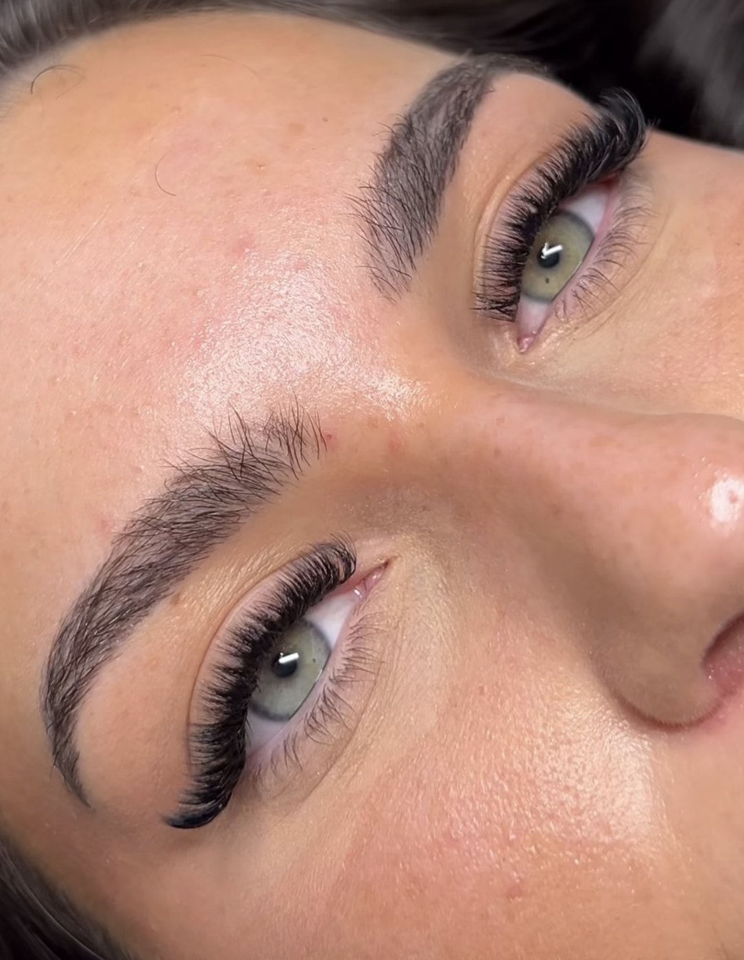 Lash extensions at Maison Montclair