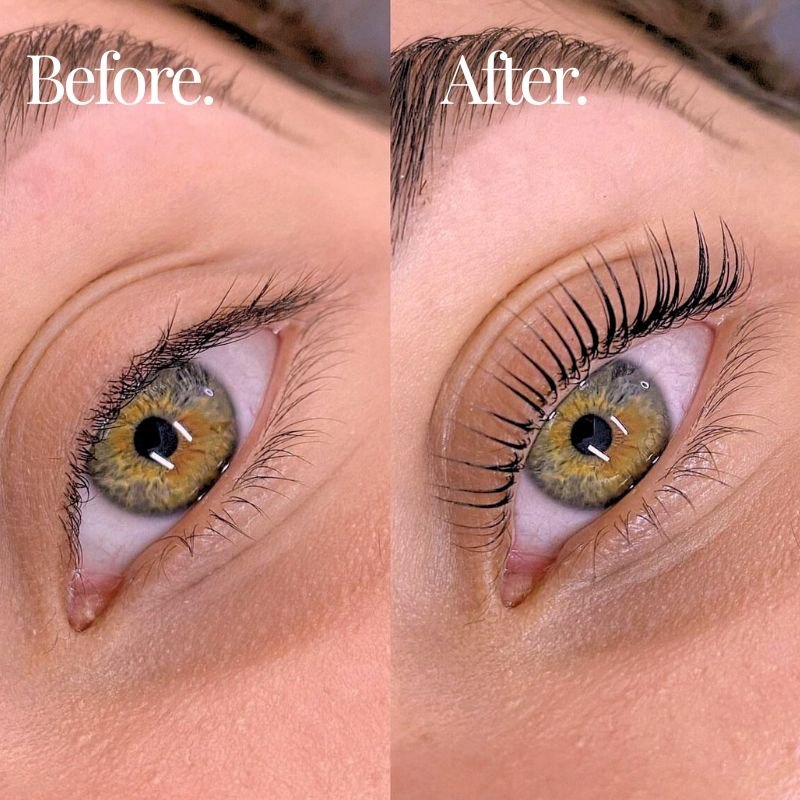 Korean lash lift