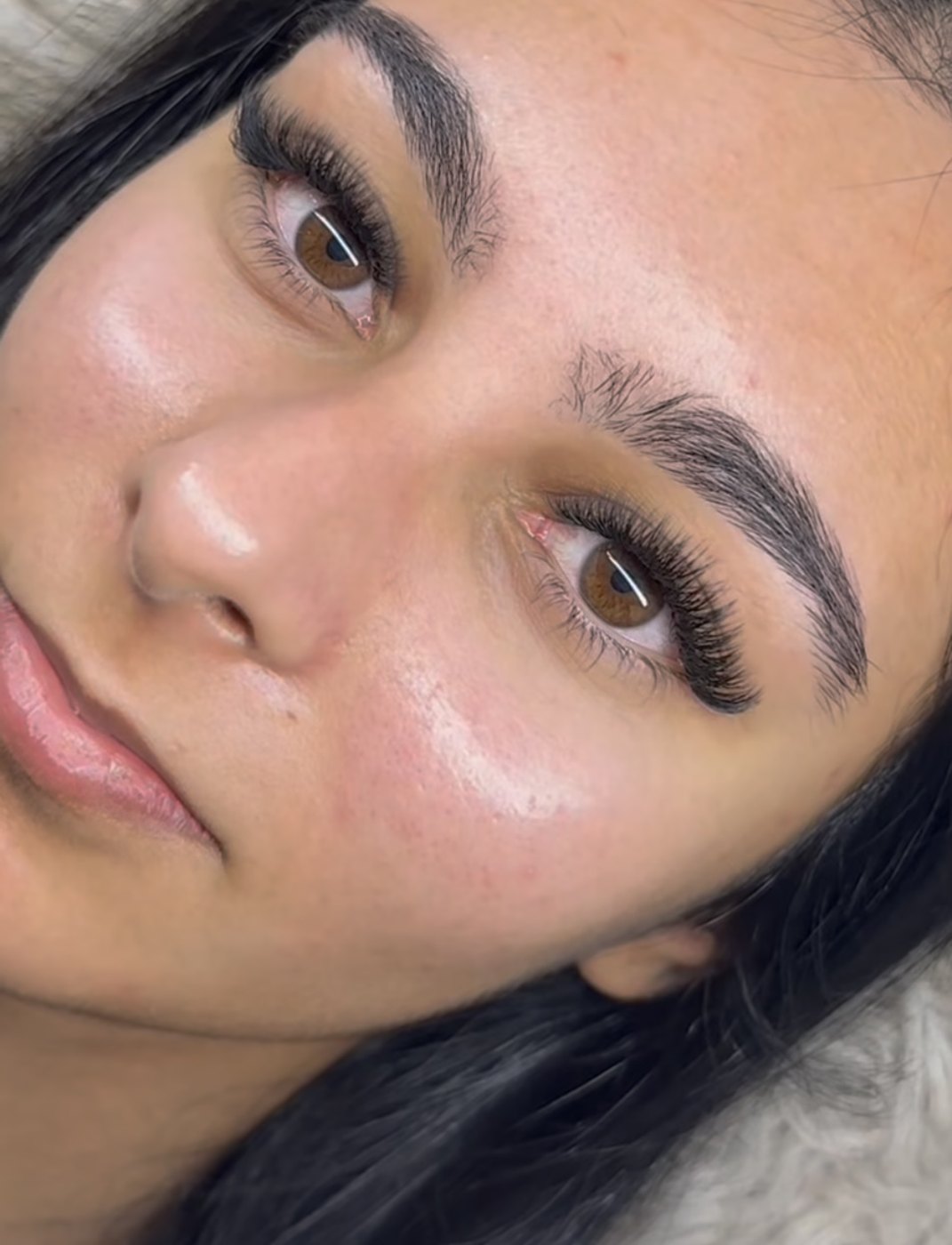 Natural Russian lash extensions